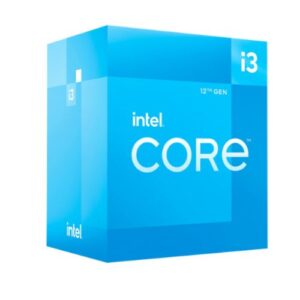 Procesador Intel Core i3-12100 Alder Lake  LGA1700, 4 Cores, 8 Hilos, 3.30/4.30 GHz, UHD 730 - Imagen 1