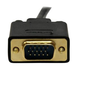Cable 1,8 metros DisplayPort VGA Activo Negro - Imagen 2