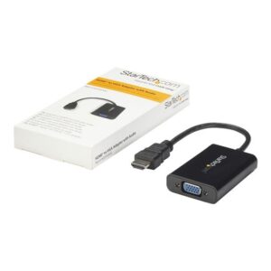 Cable Adaptador Externo Conversor de Video y Audio HDMI a VGA - 1920x1200 - Imagen 2