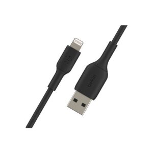 Cable Belkin de Lightning a USB-A (1.0 Metro, Negro) - Imagen 3