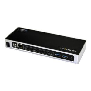 Docking Station USB-C, de 2 Puertos DisplayPort o HDMI- Replicador de Puertos USBC DisplayLink 4K - Imagen 2