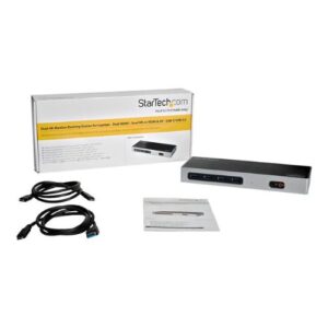 Docking Station USB-C, de 2 Puertos DisplayPort o HDMI- Replicador de Puertos USBC DisplayLink 4K - Imagen 3