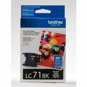 Cartucho tinta Brother negro LC71BK - Imagen 2
