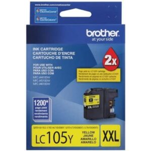Cartucho de tinta Brother amarillo LC105Y - Imagen 2