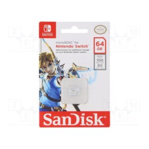 Tarjeta SanDisk microSDXC  64GB Para Nintendo Switch, Lectura 100MB/s, Escritura 60MB/s - Imagen 3
