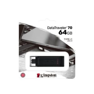 Pendrive Kingston DataTraveler 70 64 GB, USB-C 3.2 - Imagen 3