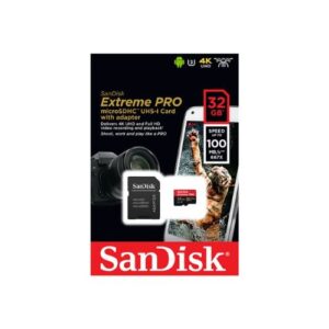 Tarjeta de memoria MicroSD SanDisk Extreme Pro 32GB, SDXC, UHS 3, con Adaptador, Clase 10 - Imagen 3