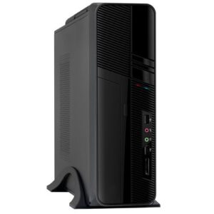 Gabinete Clio CL-605 Slim, Micro-ATX, Fuente de Poder 500Watts, USB 2.0 x2