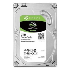 Disco duro Seagate BarraCuda 2TB, Formato 3.5“, SATA, 7200rpm, 256MB Cache