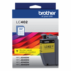 Tinta Brother LC402YS Amarillo - Imagen 1