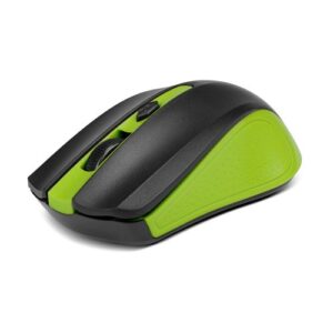 Xtech Galos Mouse inalámbrico Dongle USB, 1600dpi, Negro/Verde