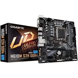 Placa Madre Gigabyte H610M S2H, Socket LGA1700, DDR4 2133/3200MHz, M.2, microATX - Imagen 3