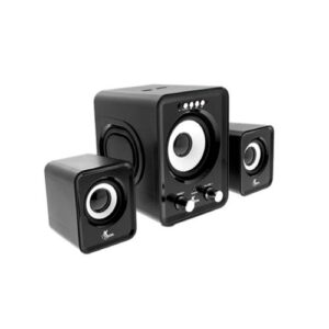 Sistema de Altavoces Xtech 2.1 (12W, Jack 3.5mm, Negro/Blanco) - Imagen 2