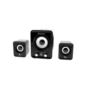 Sistema de Altavoces Xtech 2.1 (12W, Jack 3.5mm, Negro/Blanco) - Imagen 3