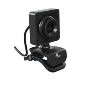 WebCam XTech Gaze con Micrófono (HD 480p, Negro)