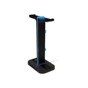 Soporte Doble Xtech Yurei para Audífonos (RGB, USB x2)