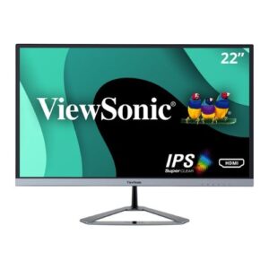 Monitor UltraFino Viewsonic VX2276, 21.5” IPS, FullHd, DP+HDMI+VGA - Imagen 1
