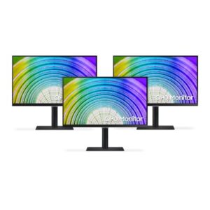 Monitor Samsung LS24A600UCLXZS de 24“ IPS, QHD, 75Hz, HDMI/USB-C, FreeSync - Imagen 3