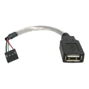 StarTech.com Cable de 15cm Adaptador Extensor USB 2.0 a IDC 4 pines - Imagen 1
