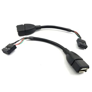 StarTech.com Cable de 15cm Adaptador Extensor USB 2.0 a IDC 4 pines - Imagen 3