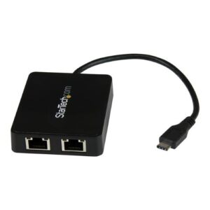 Adaptador de Red USB-C StarTech.com con Dos Puertos Ethernet Gigabit - Imagen 3