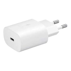 Samsung adaptador de viaje SFC 25W tipo C sin cable blanco - Imagen 1