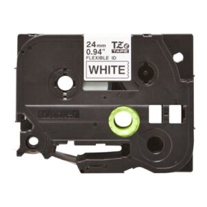 Brother TZe FX251 Flexible tape - black on white - Roll - Imagen 2