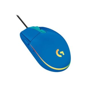 Mouse Gamer Logitech G203 LIGHTSYNC (8.000dpi, 6 Botones, RGB, Azul)