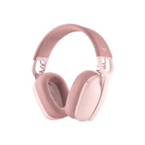 Audífonos Logitech Zone Vibe 100 (Over-Ear, Bluetooth, Rosado) - Imagen 1