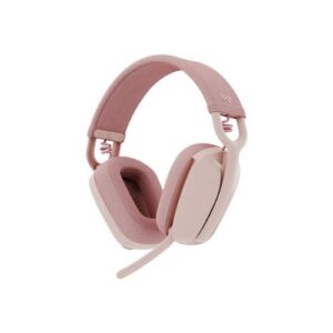 Audífonos Logitech Zone Vibe 100 (Over-Ear, Bluetooth, Rosado) - Imagen 3