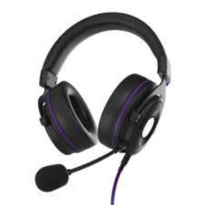 Audífonos Primus ARCUS260S (USB-C, Adaptador 3.5mm, Negro/Morado) - Imagen 3