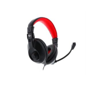 Audífonos Gamer Xtech (2 Metros, Jack 3.5mm x2, Negro/Rojo)