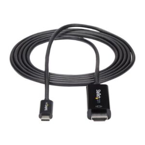 Startech Cable Usb-C A Hdmi 4K , Largo 2M, Negro - Imagen 2