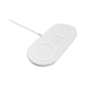 Belkin Cargador Inalámbrico Boost Charge Dual De 10 W (Qi, Blanco
