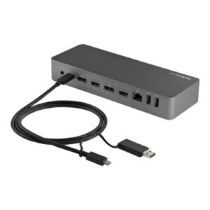 Startech .Com Docking Station Universal Para Portátil Dock Usb-C Y Usb 3.0 Hd - Imagen 3