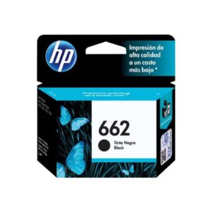 Cartucho original de tinta negra HP 662 Advantage