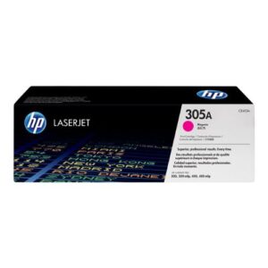 Cartucho original de tóner magenta HP 305A LaserJet - Imagen 1
