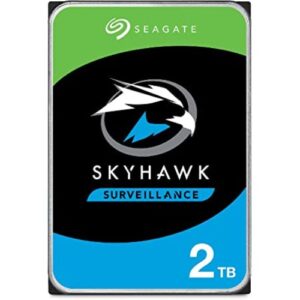Disco Duro Seagate SkyHawk de 2TB (3.5“, SATA, 5400rpm, 256MB Caché)