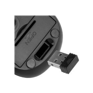 Klip Xtreme Mouse Inalámbrico Klever, 6 Botones, Receptor Inalámbrico, Negro - Imagen 3