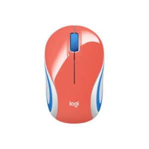 Logitech Mouse Inalambrico M187 3 Botones 2.4 Ghz Coral P/N - Imagen 3