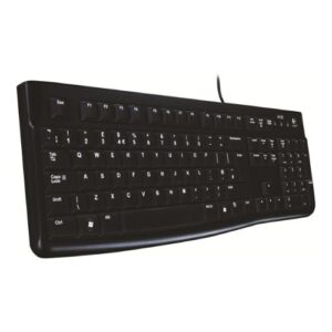 Logitech Teclado Alambrico Conexion Usb Con Teclado Numerico - Imagen 3