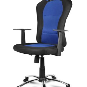 Silla de escritorio XTECH DRAKON con respaldo alto estilo deportivo azul