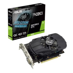 ASUS - PH-GTX1650-O4GD6-P-EVO - PCI Express 30 - NVIDIA - N - GF GTX 1650 - 4 GB GDDR6 - PCIe 3.0 - Imagen 1