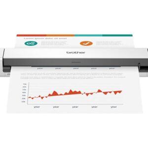 Brother DS-640 escáner Escáner portátil 1200 x 1200 DPI A4 Negro, Blanco