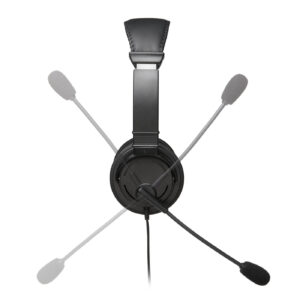 Kensington Audífonos Con Micrófono Hifi, Over-Ear, Conexión Jack 3.5Mm, Negro - Imagen 3