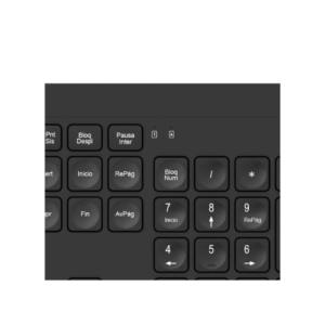 Teclado Klip Xtreme Compass, Ultra-Delgado, Conexión USB, Teclas Multimedia, Plug & Play - Imagen 3