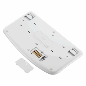 Teclado Ergonómico Inalámbrico Logitech WAVE KEYS, reposamanos acolchado, Blanco Crudo - Imagen 3