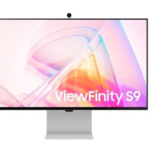 Monitor Samsung ViewFinity S9  27“ con Cámara SlimFit IPS, 5K, HDR, Thunderbolt/MiniDP/USB-C/Wi-Fi, Tizen