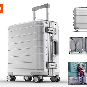 Maleta de viaje Xiaomi de 20“ Metalizada Cerradura Doble, Ruedas 360 - Imagen 4