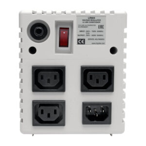 Regulador de Voltaje Tripp-Lite LR604 Sistema AVR (600V/600W, 230V, 3 salidas C13) - Imagen 3
